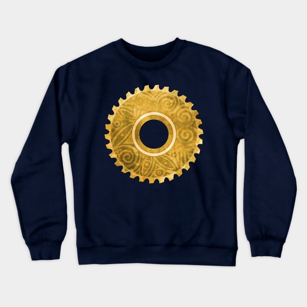 Blade gold Crewneck Sweatshirt by spellstone.studio